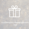 formule cryothérapie et massage signature kellua en duo