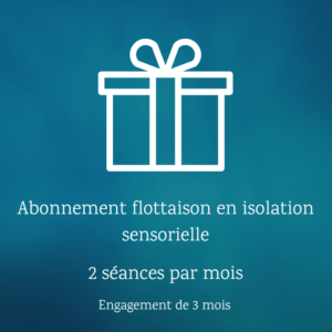 abonnement flottaison 2 séances par mois pendant 3 mois