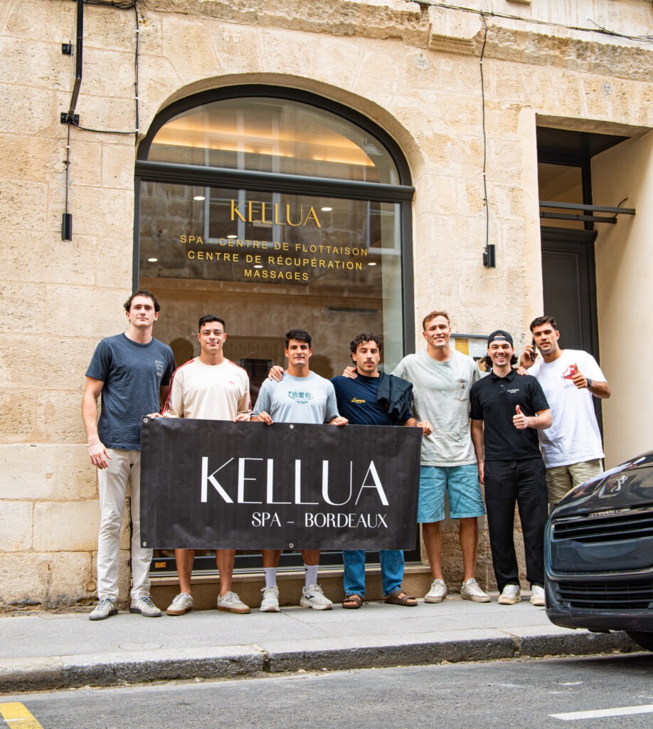 Récupération rugby à 7 Espagne chez KELLUA pour la world cup à Bordeaux