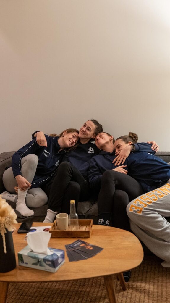 Les burdis, volleyball féminin pro de Bordeaux, chez KELLUA