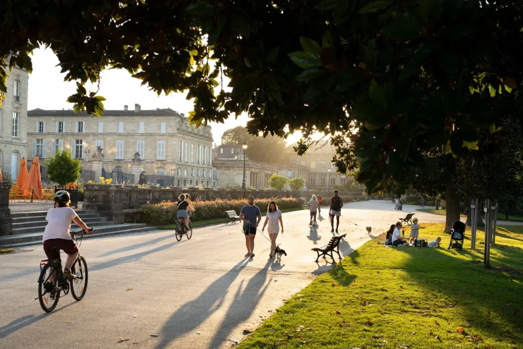 Journée bien être à Bordeaux. Jardin public bordeaux. 